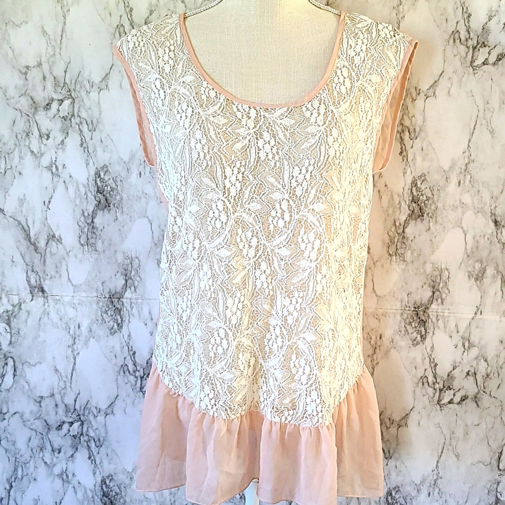 Love Squared Tunic Size Medium - image 1